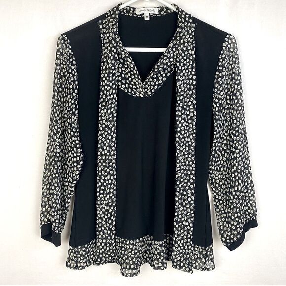Claudia Richard long sleeve blouse. - Picture 1 of 7